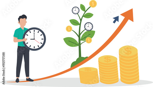 Team Managing Digital Media Dashboard and Content Calendar – Marketing and Technology Illustration