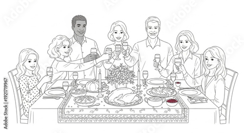 Jesus and Disciples at Last Supper.