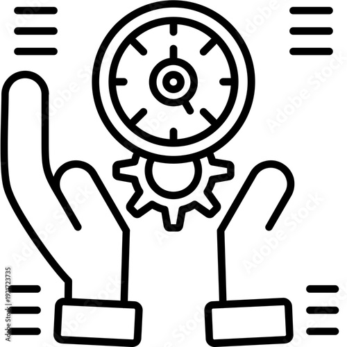 Long-Term Planning Icon Vector Element