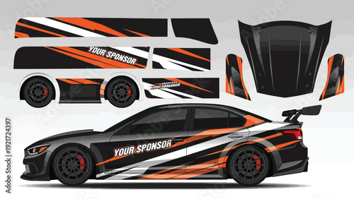 livery car vector