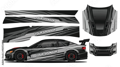 livery car vector