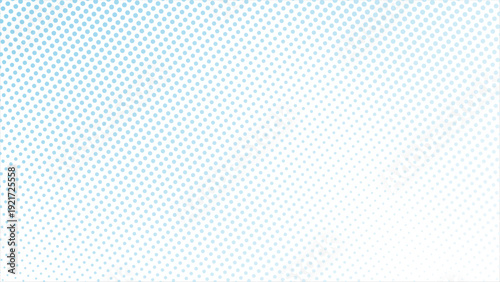 Elegant light blue halftone dots gradient background for modern designs