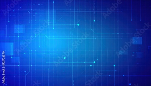 Abstract technology background dynamic blue and green lines modern abstract tech background with vibrant blue and green lines