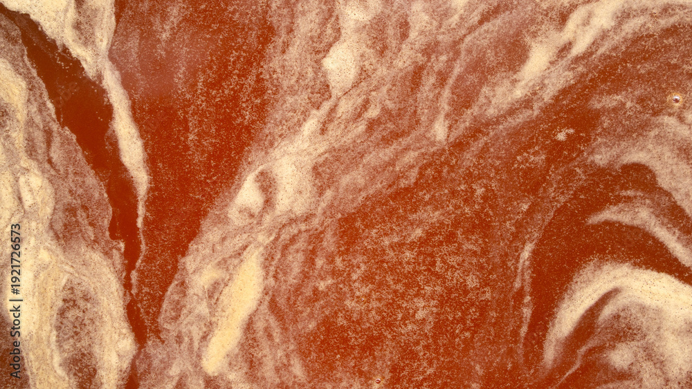 Obraz premium abstract coffee and milk foam swirl texture background