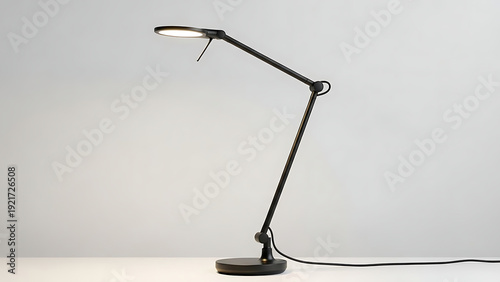 street lamp isolated on white
