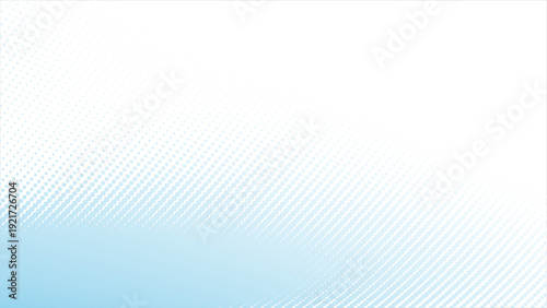 Elegant light blue halftone dots gradient background for modern designs