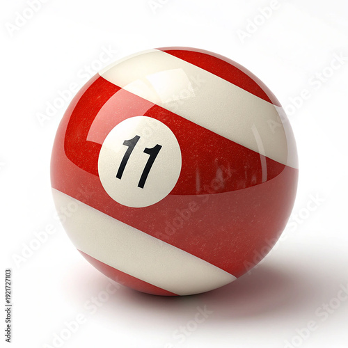 pool ball number on transparent background	