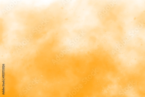 Bright orange abstract watercolor texture background.