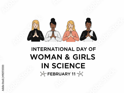 International day of woman girls in science february 11th