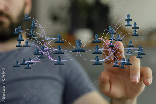 Abstract visualization of a...