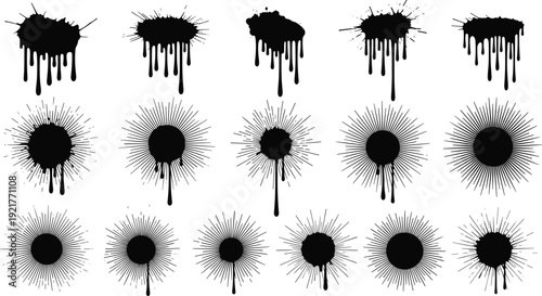 Large vector silhouette collection of human hand gestures including peace signs pointing fingers clenched fists and rock on symbols isolated on a white background.