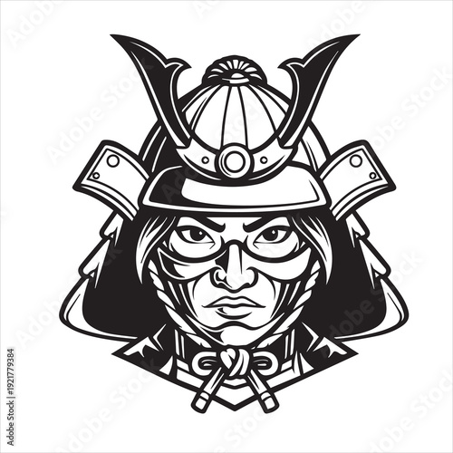 Ancient Warrior Portraits – A Collection of Black and White Vector Art Icons. Ancient warriors and historical heroines from various civilizations are illustrated in a black and white vector line art