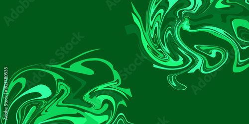 green liquid oil color painting brush spalsh artistic abstract background