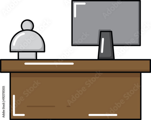 design Reception illustration icon