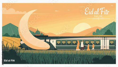 futuristic homecoming with a minimalist Islamic feel 