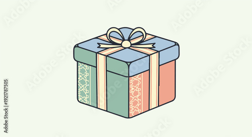 A vector file with a simple text description