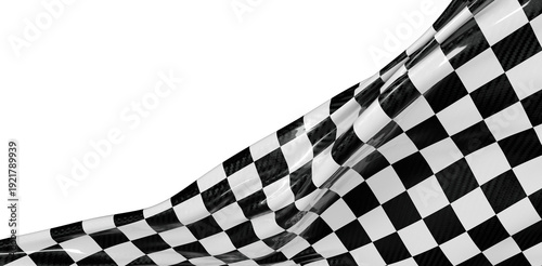 Black and white checkered r...