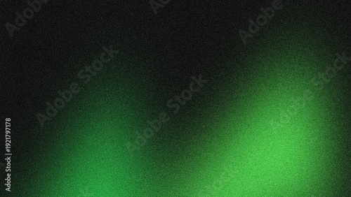 Green and black grainy gradient abstract background texture