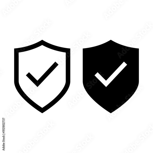 Free Download Shield, guard icon. Insurance icon isolated on white background - GFXLoad