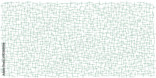 Geometric pattern with intersecting lines and shapes