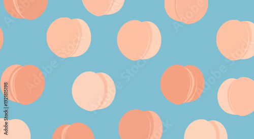 Delicious macarons in pastel shades on blue background