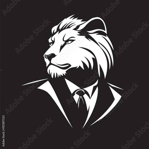 lion head vector