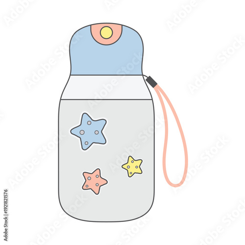 baby bottle with milk