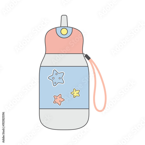 baby bottle with milk