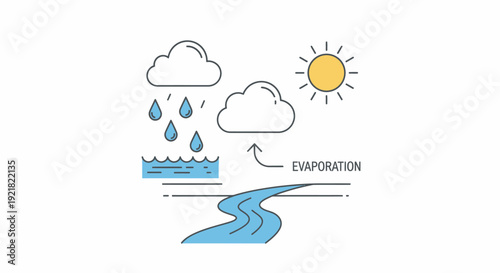 Comprehensive vector set of colorful weather forecast icons featuring sun, clouds, rain, and snow symbols for meteorology and climate design illustrations