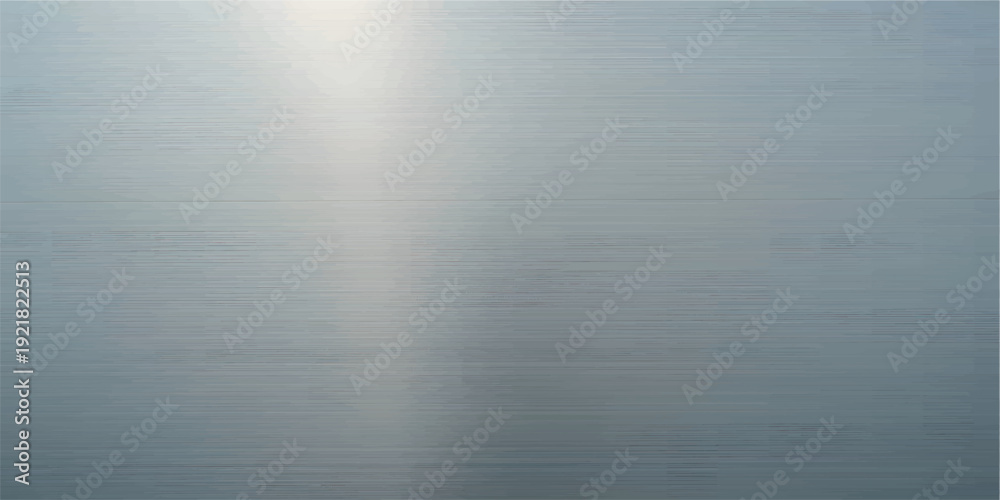 Obraz premium Abstract Blue Brushed Metal Texture Background with Horizontal Motion Blur Lines and Modern Industrial Steel Surface Design Variation