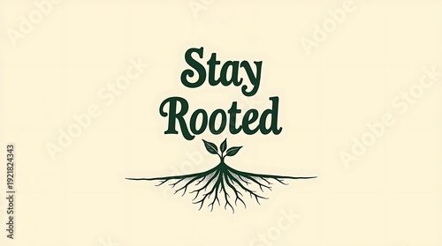 Stay rooted in nature with this elegant and minimalist logo design