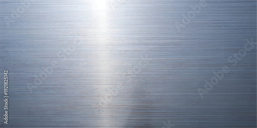 Abstract Blue Brushed Metal Texture Background with Horizontal Motion Blur Lines and Modern Industrial Steel Surface Design Variation 88