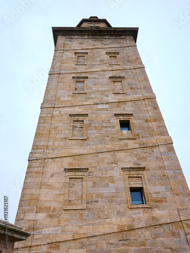 A Coruña on a cloudy day