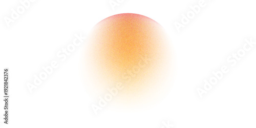 Color gradient, gradation circle, vector grain noise texture holographic blur abstract background.
