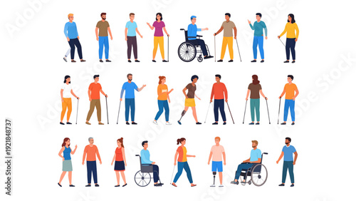 Flat Minimalist Skincare and Beauty Container Vector Set with Blank Labels