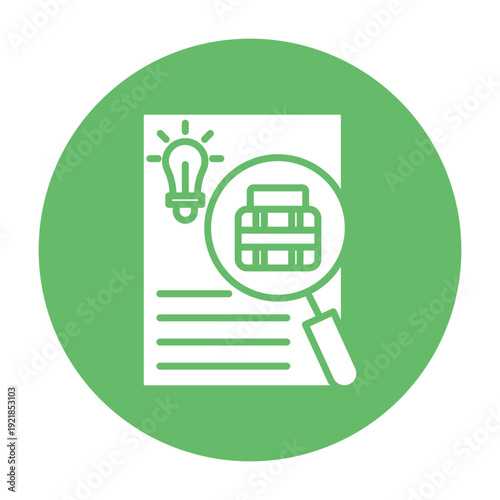 Search Tips Vector Icon