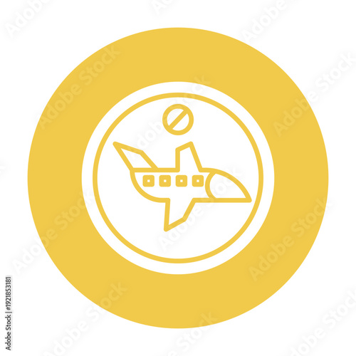 Travel Restrictions Vector Icon
