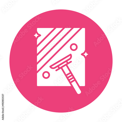 Glass Cleaner Vector Icon