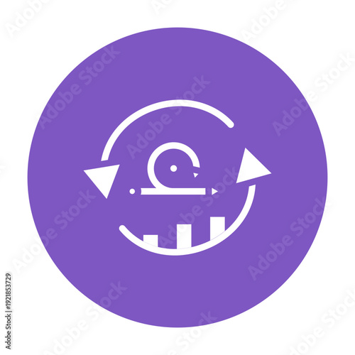 Continuous Improvement Vector Icon