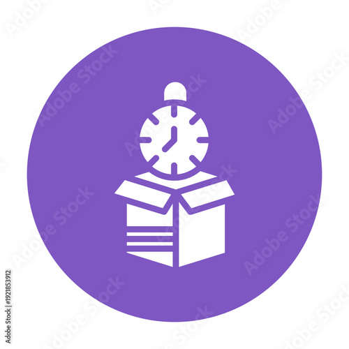 Timebox Vector Icon