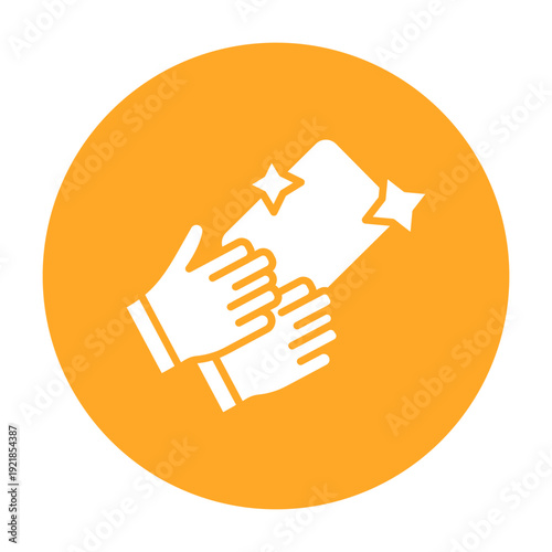 Hand Towel Vector Icon