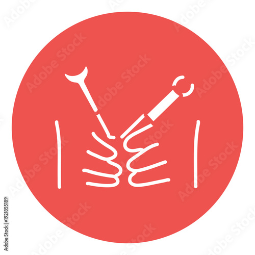 Hernia Repair Vector Icon
