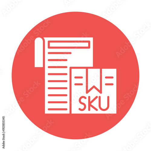 Sku Description Vector Icon