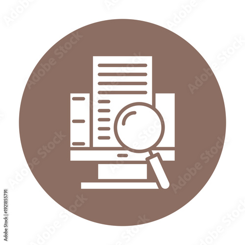 Online Search Vector Icon