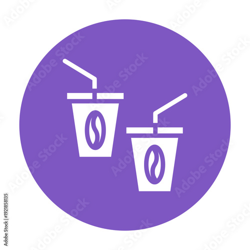 Party Cups Vector Icon