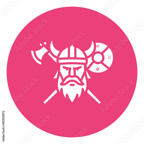 Vikings Club Vector Icon