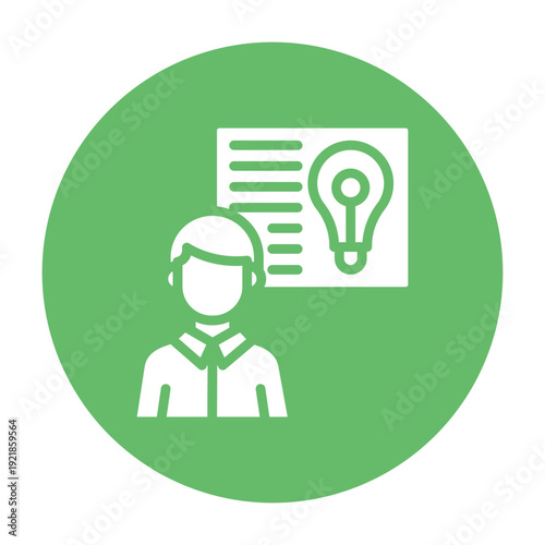 Pitch Deck Vector Icon