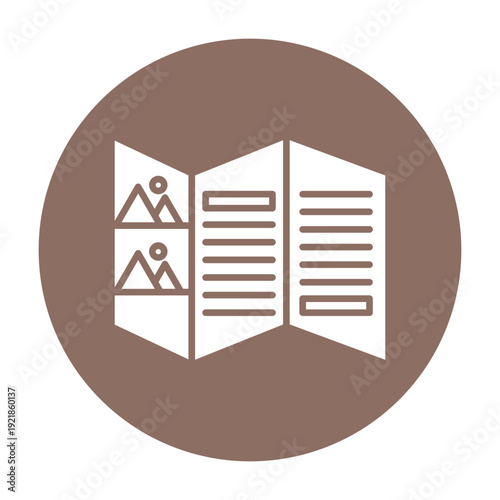 Brochure Vector Icon