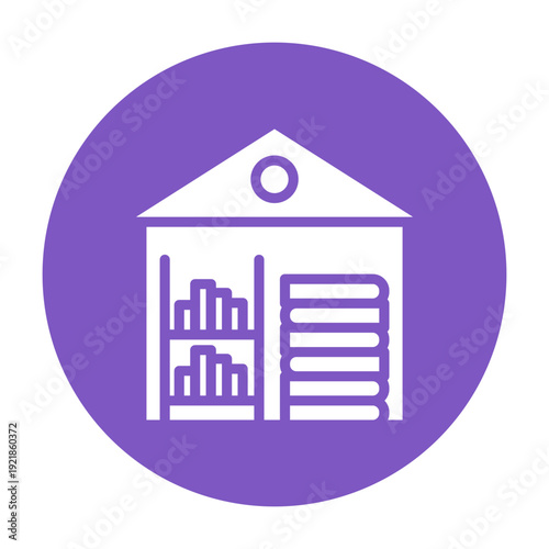 Library Vector Icon