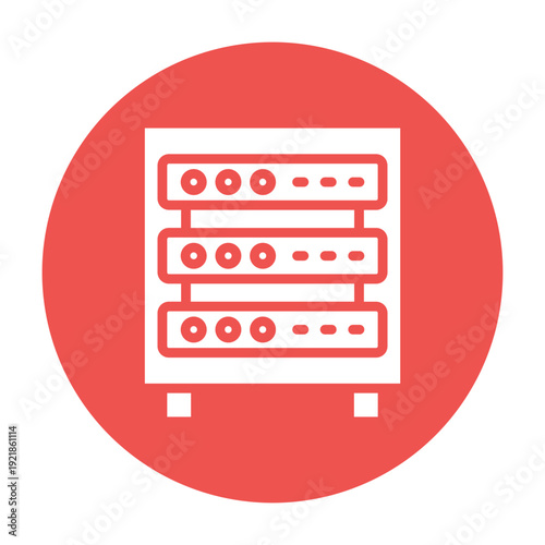Server Rack Vector Icon
